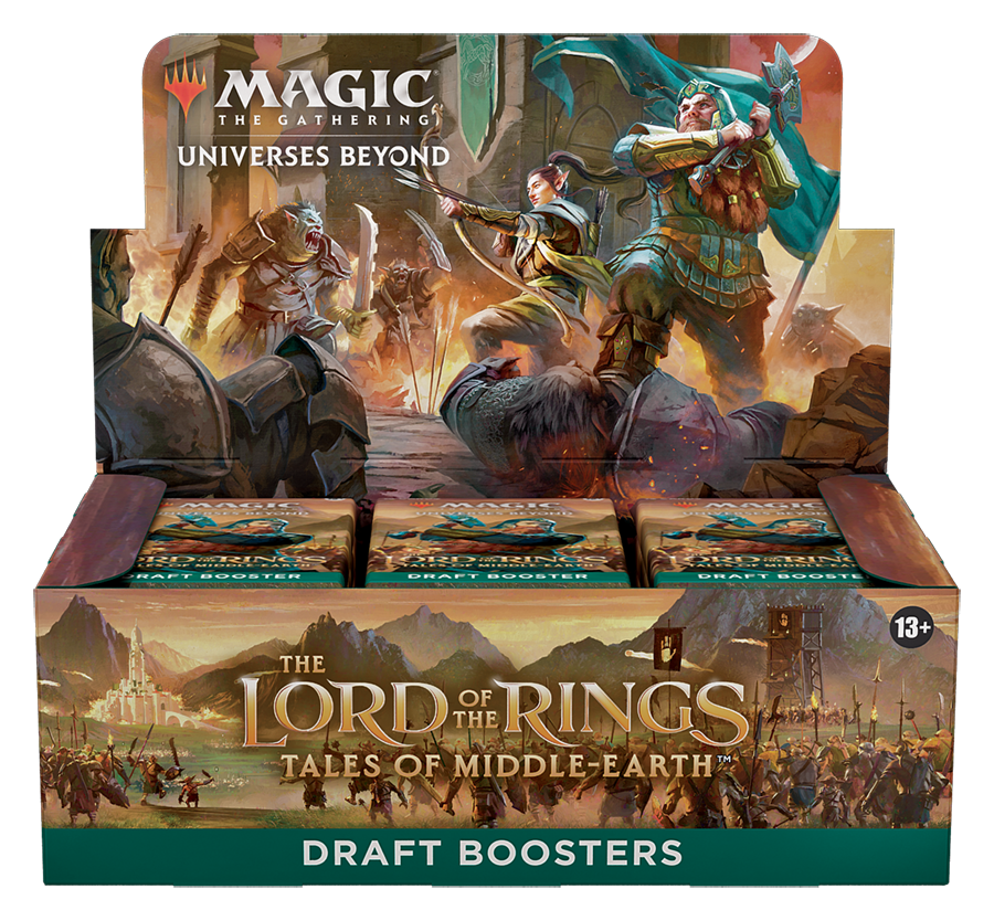 The Lord of the Rings: Tales of Middle-earth - Draft Booster Box | Yard's Games Ltd