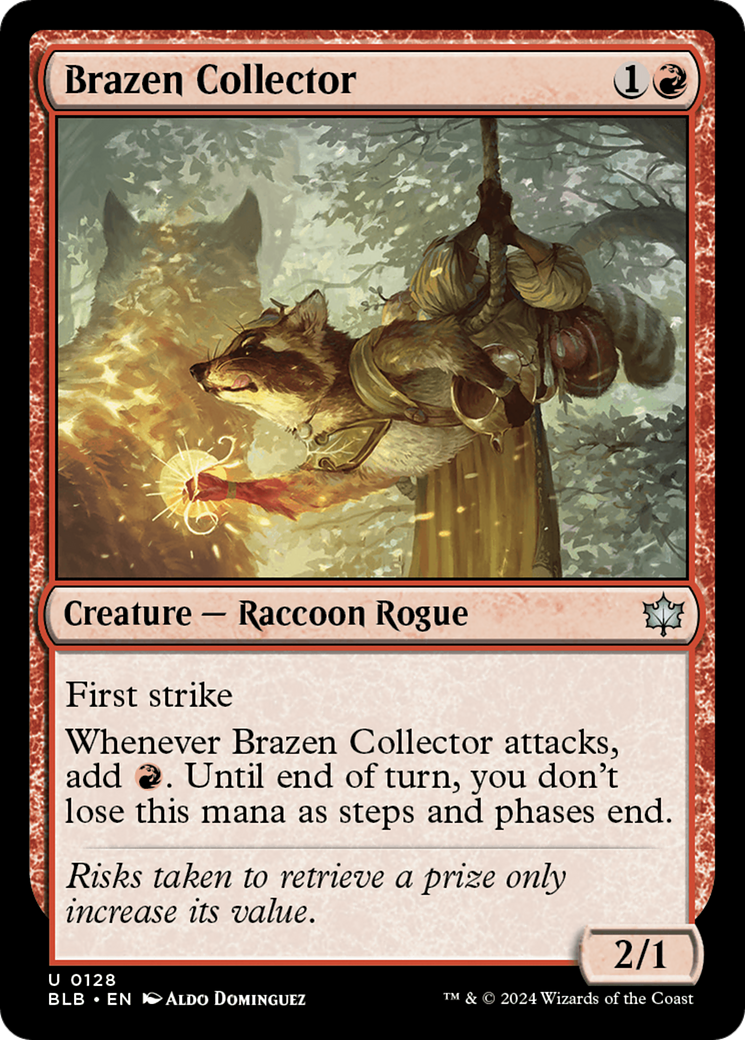 Brazen Collector [Bloomburrow] | Yard's Games Ltd