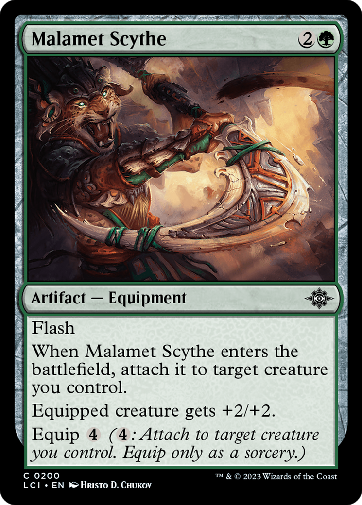 Malamet Scythe [The Lost Caverns of Ixalan] | Yard's Games Ltd