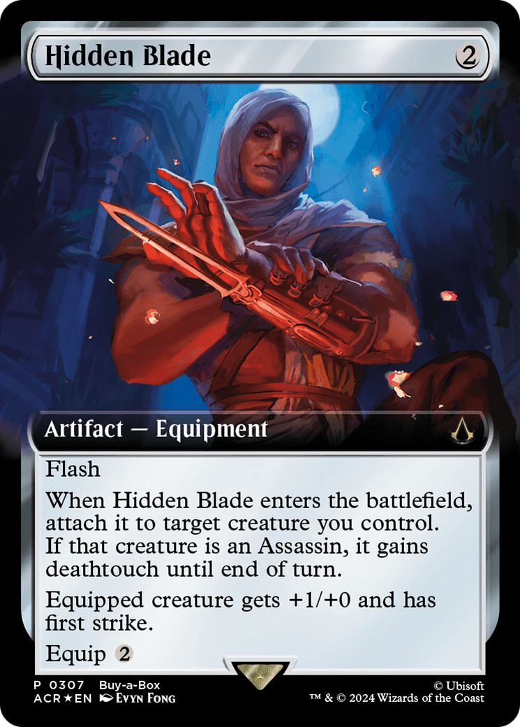 Hidden Blade (Extended Art) [Assassin's Creed Promos] | Yard's Games Ltd