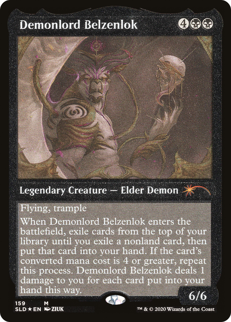 Demonlord Belzenlok (Foil Etched) [Secret Lair Drop Series] | Yard's Games Ltd