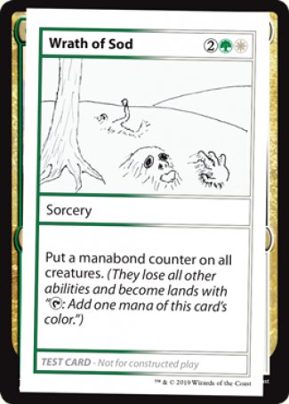 Wrath of Sod (2021 Edition) [Mystery Booster Playtest Cards] | Yard's Games Ltd