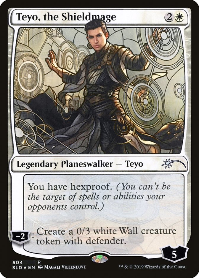 Teyo, the Shieldmage (Stained Glass) [Secret Lair Drop Promos] | Yard's Games Ltd