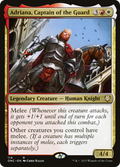 Adriana, Captain of the Guard [Phyrexia: All Will Be One Commander] | Yard's Games Ltd