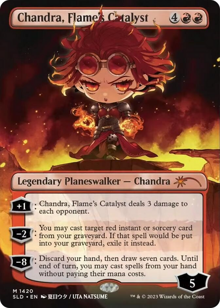 Chandra, Flame's Catalyst [Secret Lair Drop Series] | Yard's Games Ltd