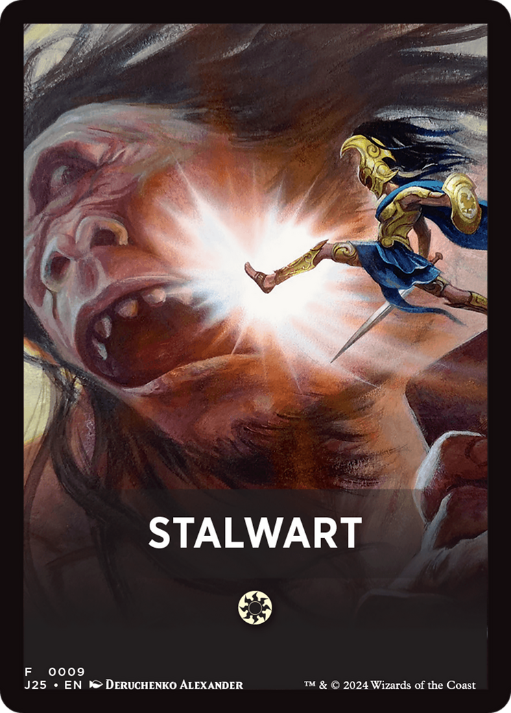 Stalwart Theme Card [Foundations Jumpstart Front Cards] | Yard's Games Ltd