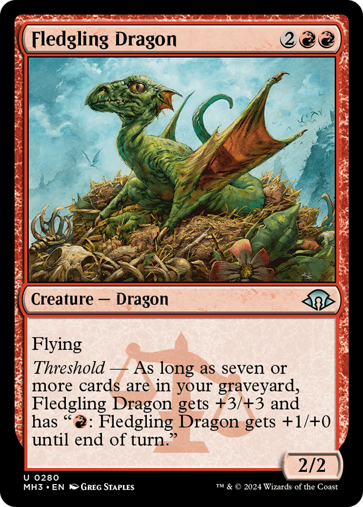 Fledgling Dragon [Modern Horizons 3] | Yard's Games Ltd