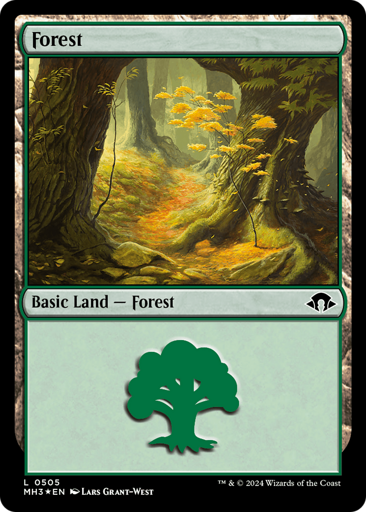 Forest (0505) (Ripple Foil) [Modern Horizons 3] | Yard's Games Ltd