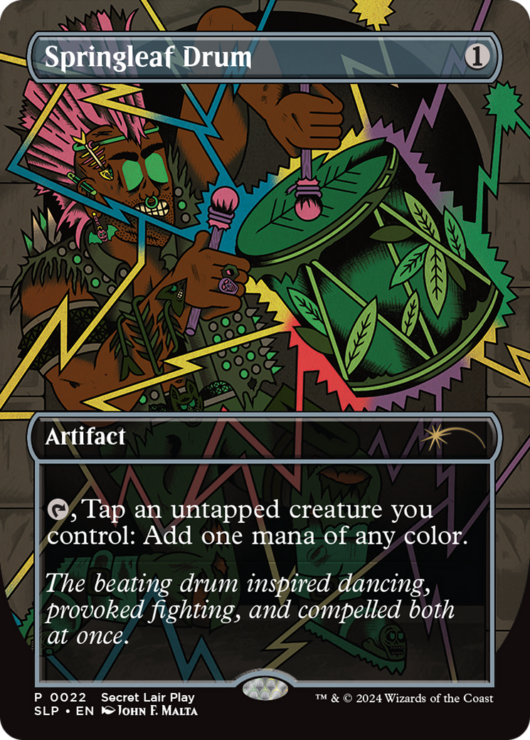 Springleaf Drum [Pro Tour Promos] | Yard's Games Ltd