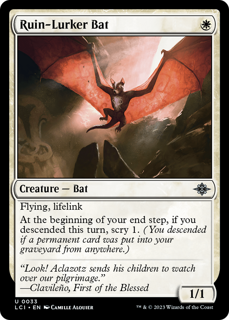 Ruin-Lurker Bat [The Lost Caverns of Ixalan] | Yard's Games Ltd