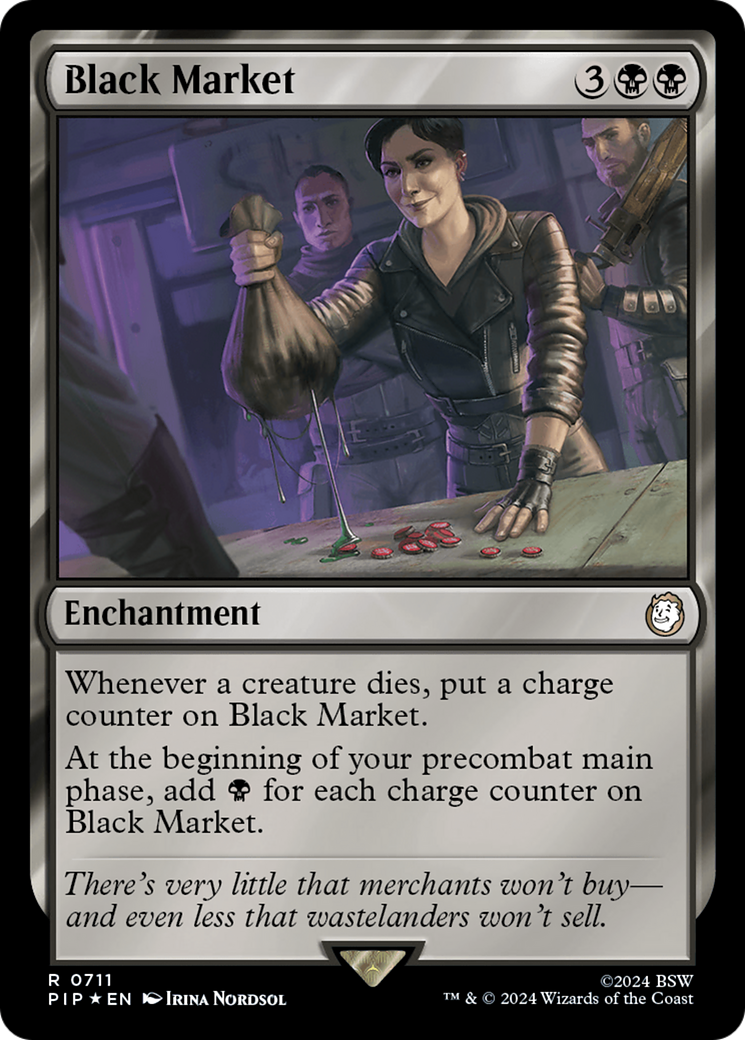 Black Market (Surge Foil) [Fallout] | Yard's Games Ltd