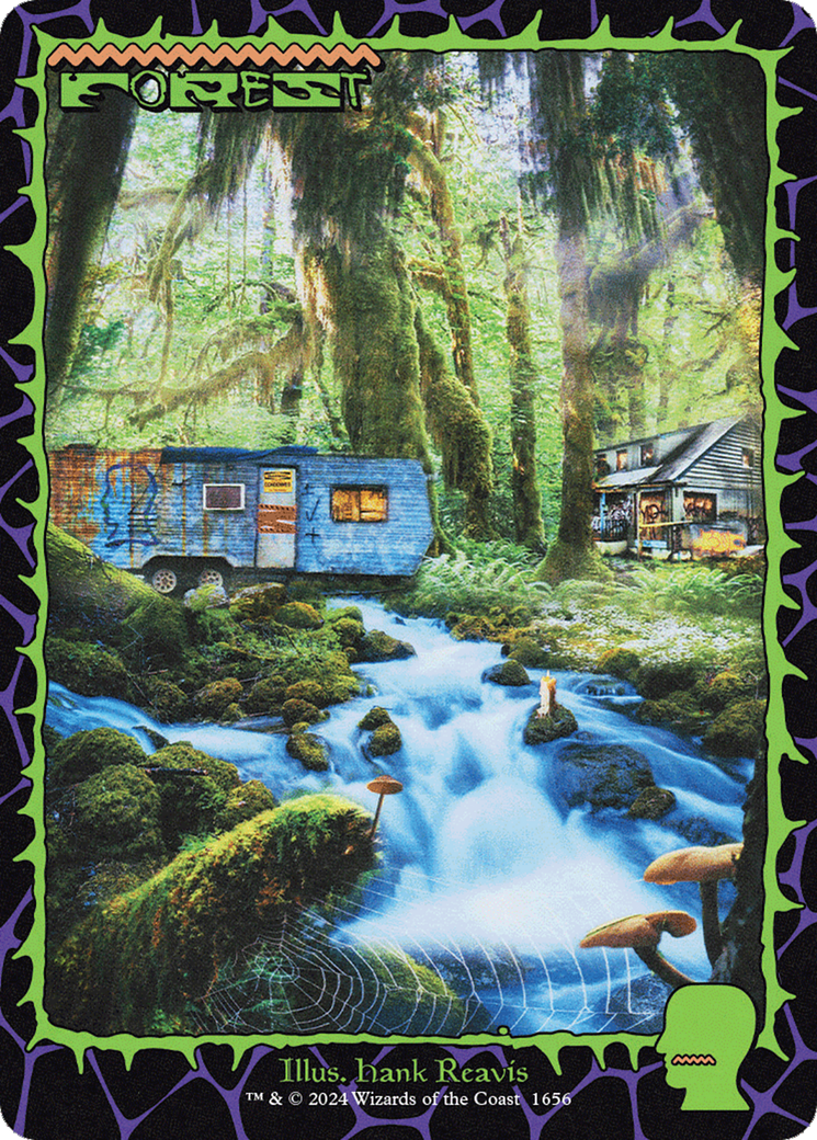 Forest (1656) (Rainbow Foil) [Secret Lair Drop Series] | Yard's Games Ltd