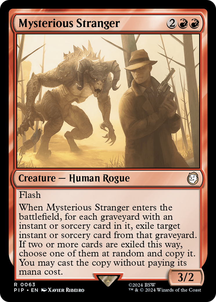 Mysterious Stranger [Fallout] | Yard's Games Ltd