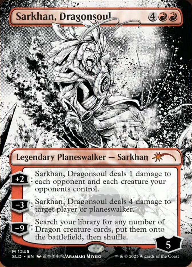 Sarkhan, Dragonsoul (Borderless) [Secret Lair Drop Series] | Yard's Games Ltd