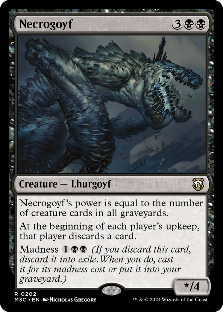 Necrogoyf [Modern Horizons 3 Commander] | Yard's Games Ltd