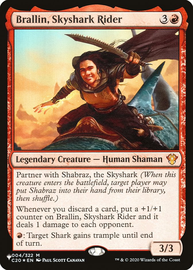 Brallin, Skyshark Rider [The List] | Yard's Games Ltd