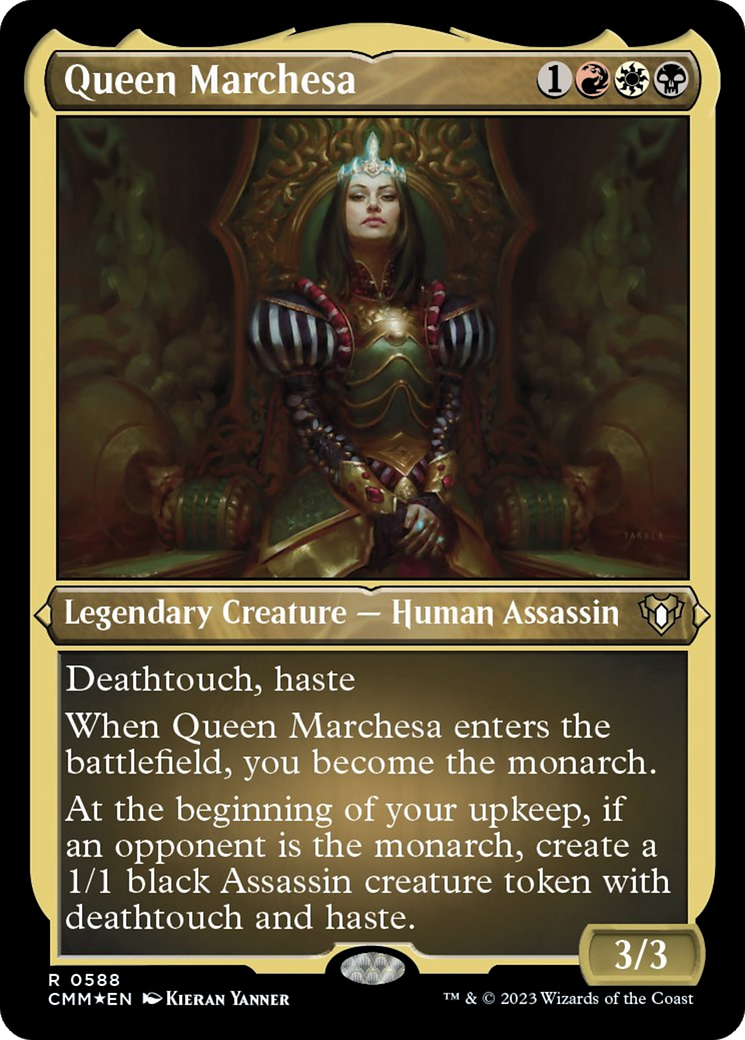 Queen Marchesa (Foil Etched) [Commander Masters] | Yard's Games Ltd