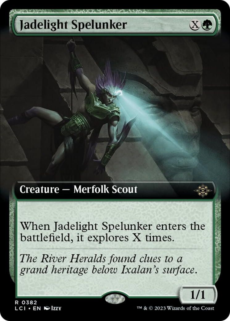 Jadelight Spelunker (Extended Art) [The Lost Caverns of Ixalan] | Yard's Games Ltd