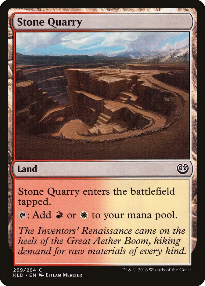 Stone Quarry [Kaladesh] | Yard's Games Ltd