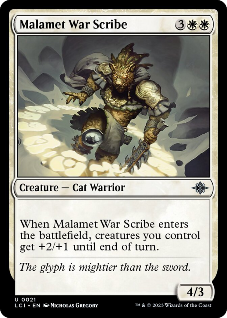 Malamet War Scribe [The Lost Caverns of Ixalan] | Yard's Games Ltd