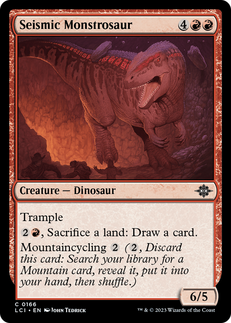 Seismic Monstrosaur [The Lost Caverns of Ixalan] | Yard's Games Ltd