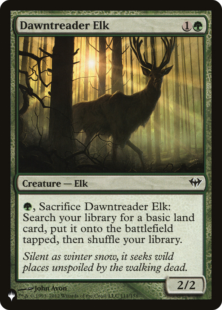 Dawntreader Elk [The List] | Yard's Games Ltd