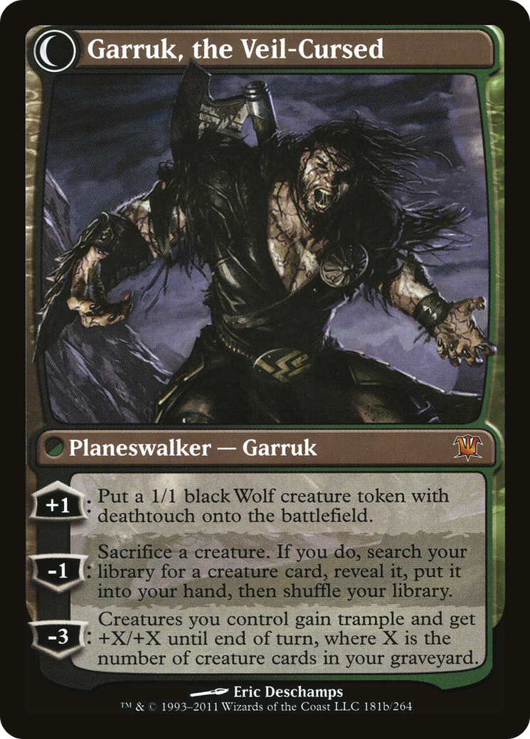 Garruk Relentless // Garruk, the Veil-Cursed [Secret Lair: From Cute to Brute] | Yard's Games Ltd