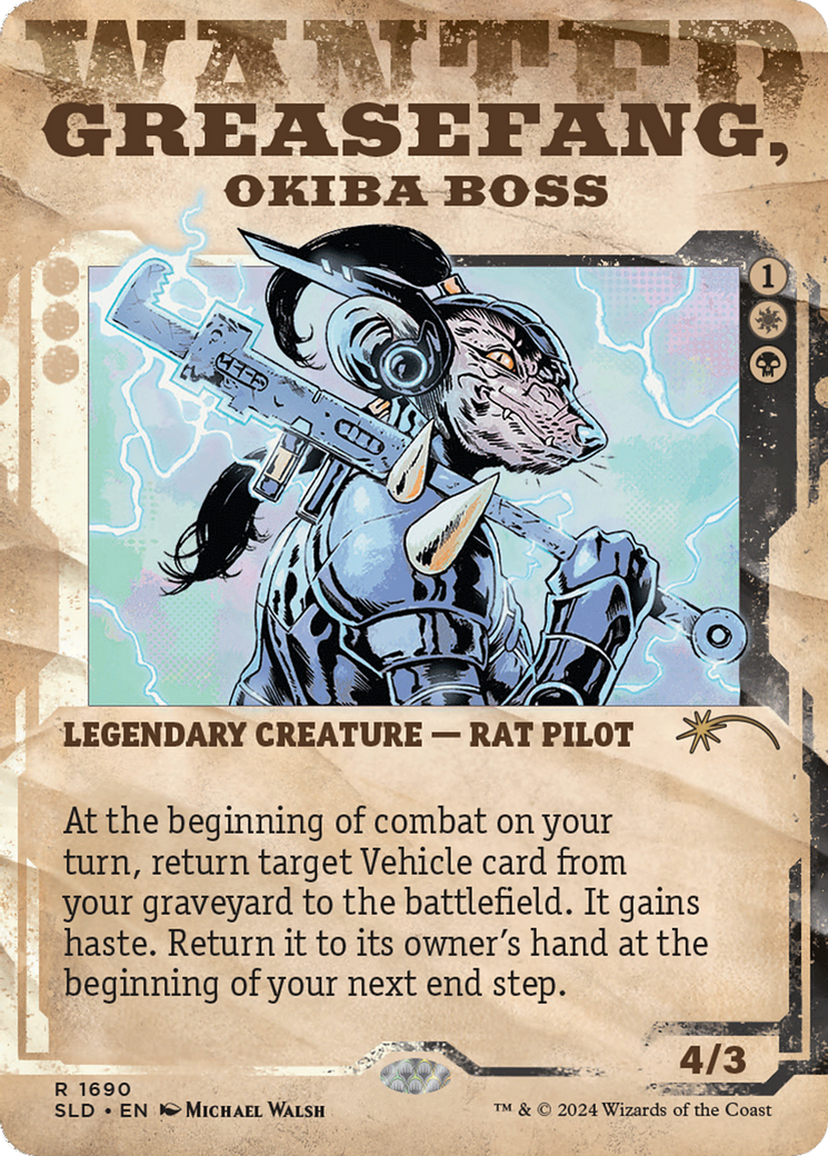 Greasefang, Okiba Boss [Secret Lair Drop Series] | Yard's Games Ltd