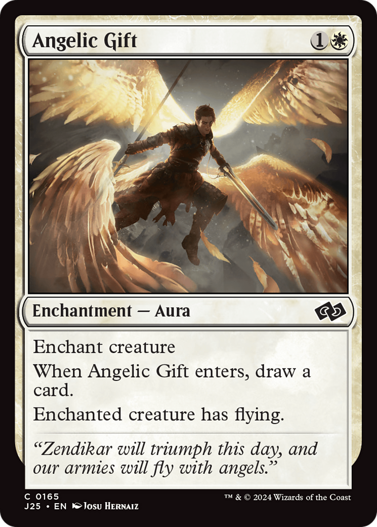 Angelic Gift [Foundations Jumpstart] | Yard's Games Ltd