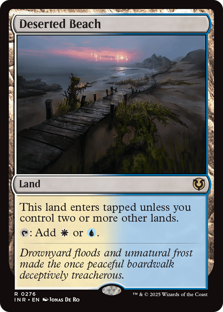 Deserted Beach [Innistrad Remastered] | Yard's Games Ltd