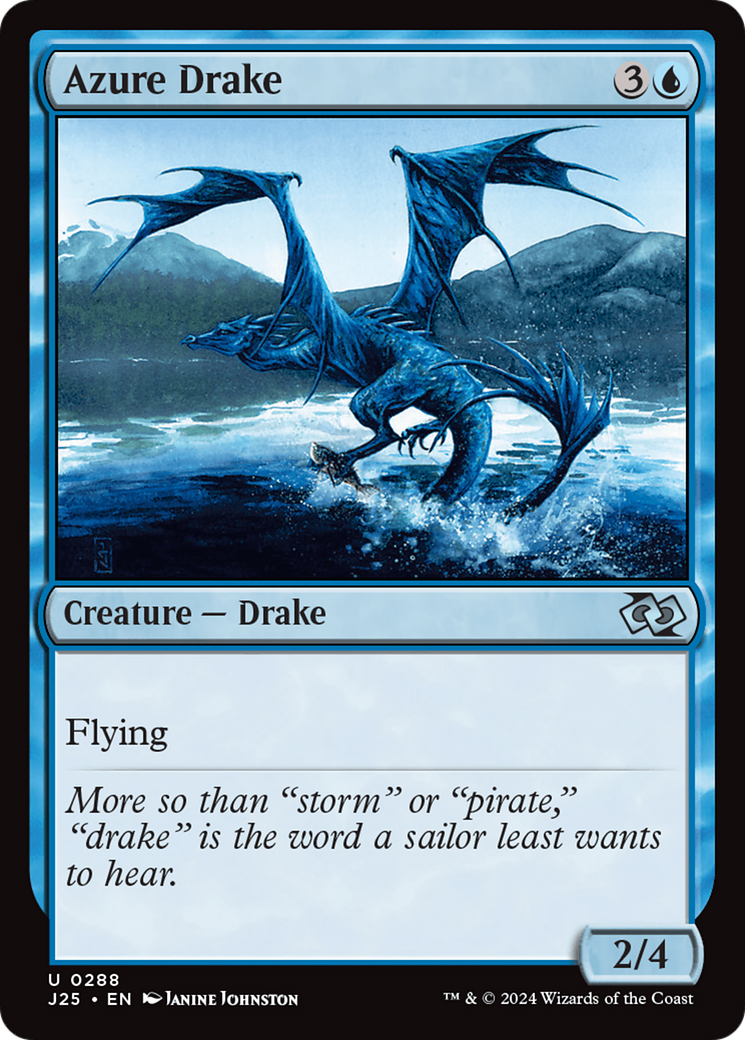 Azure Drake [Foundations Jumpstart] | Yard's Games Ltd