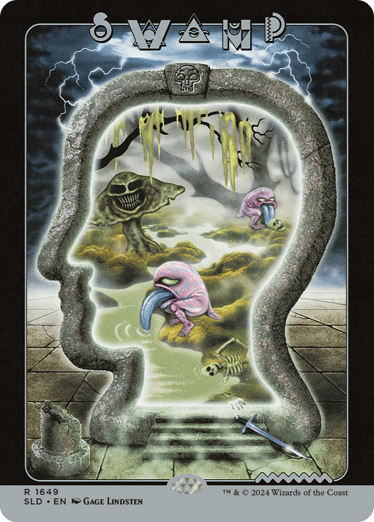 Swamp (1649) (Rainbow Foil) [Secret Lair Drop Series] | Yard's Games Ltd