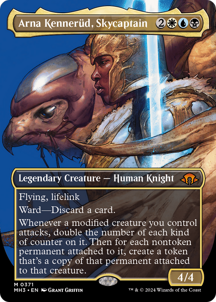 Arna Kennerud, Skycaptain (Borderless) [Modern Horizons 3] | Yard's Games Ltd