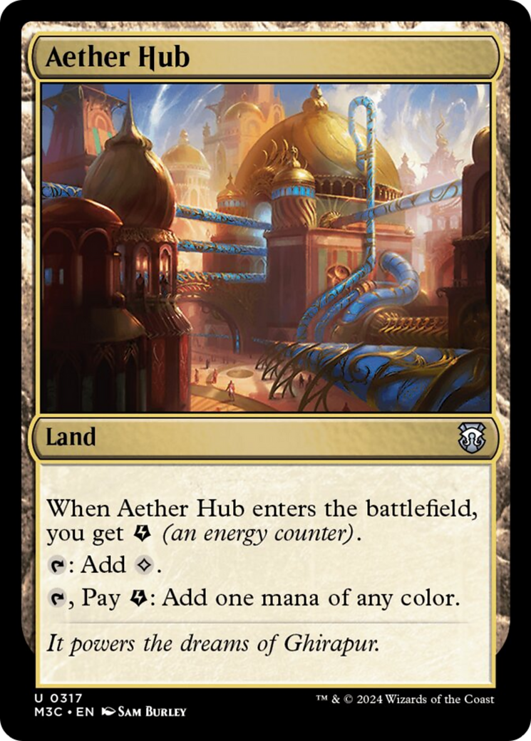 Aether Hub [Modern Horizons 3 Commander] | Yard's Games Ltd