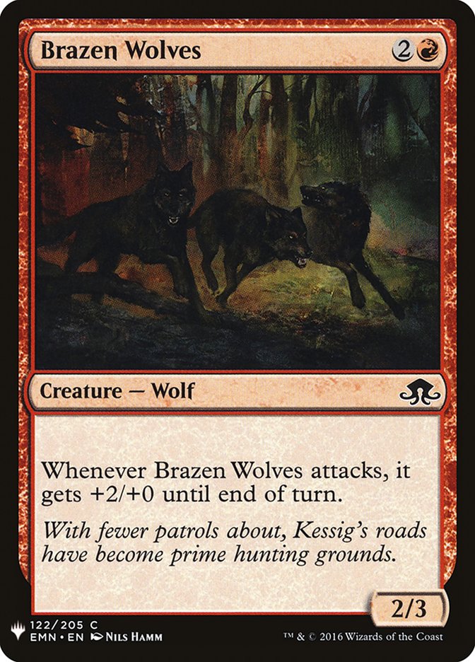 Brazen Wolves [Mystery Booster] | Yard's Games Ltd