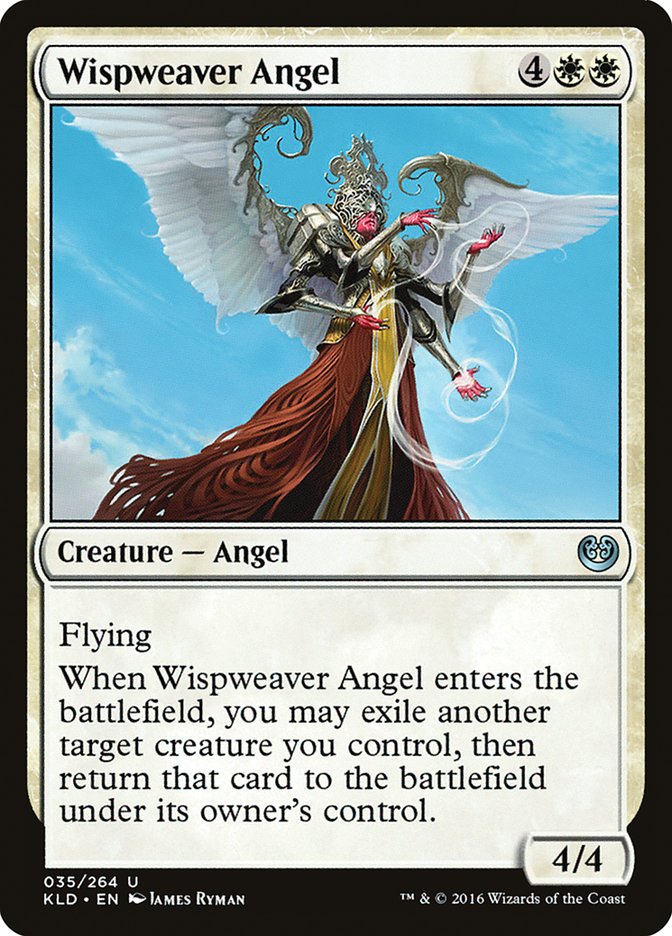 Wispweaver Angel [Kaladesh] | Yard's Games Ltd