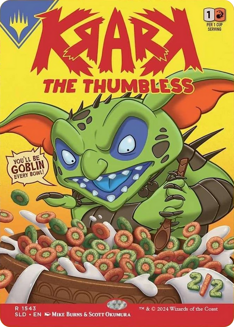 Krark, the Thumbless (Rainbow Foil) [Secret Lair Drop Series] | Yard's Games Ltd