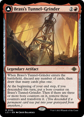 Brass's Tunnel-Grinder // Tecutlan, The Searing Rift [The Lost Caverns of Ixalan] | Yard's Games Ltd