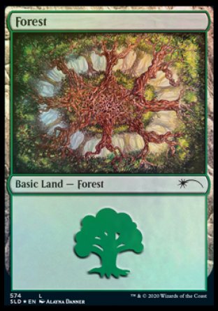 Forest (Plus One) (574) [Secret Lair Drop Promos] | Yard's Games Ltd