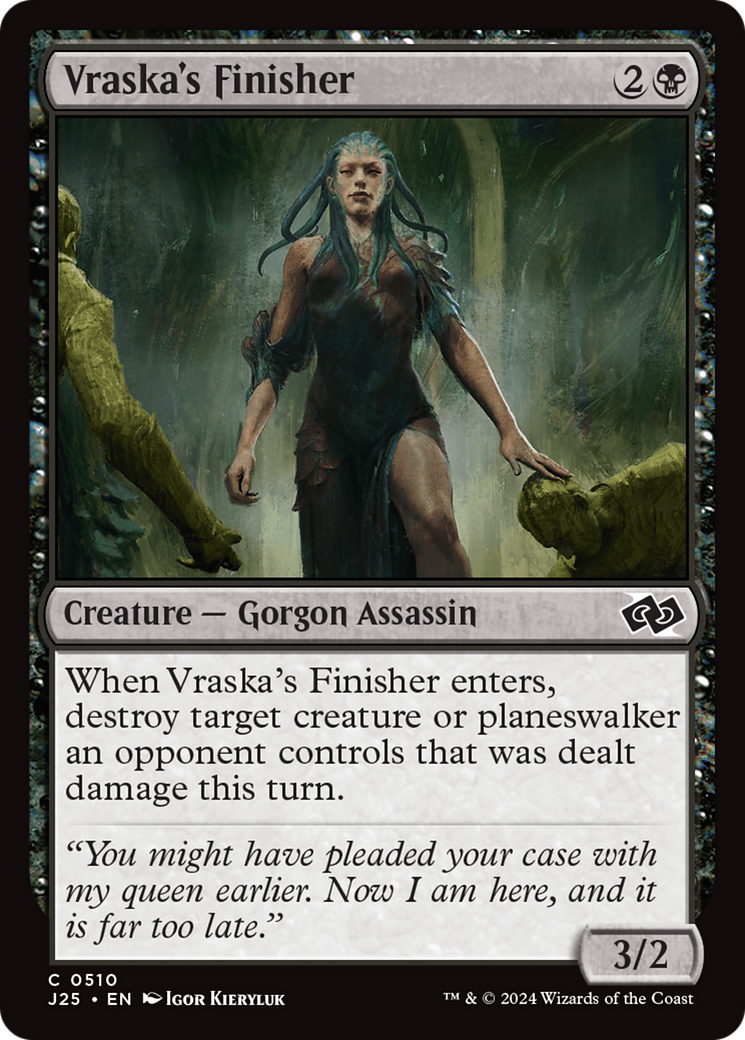 Vraska's Finisher [Foundations Jumpstart] | Yard's Games Ltd