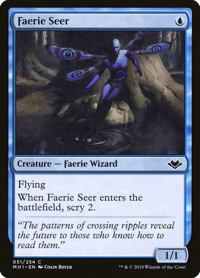 Faerie Seer [Modern Horizons] | Yard's Games Ltd