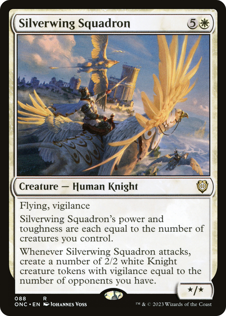 Silverwing Squadron [Phyrexia: All Will Be One Commander] | Yard's Games Ltd