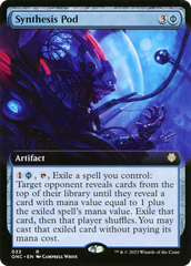 Synthesis Pod (Extended Art) [Phyrexia: All Will Be One Commander] | Yard's Games Ltd