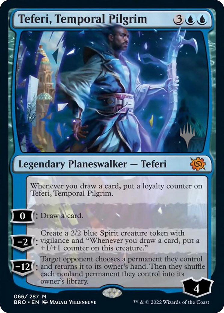 Teferi, Temporal Pilgrim (Promo Pack) [The Brothers' War Promos] | Yard's Games Ltd