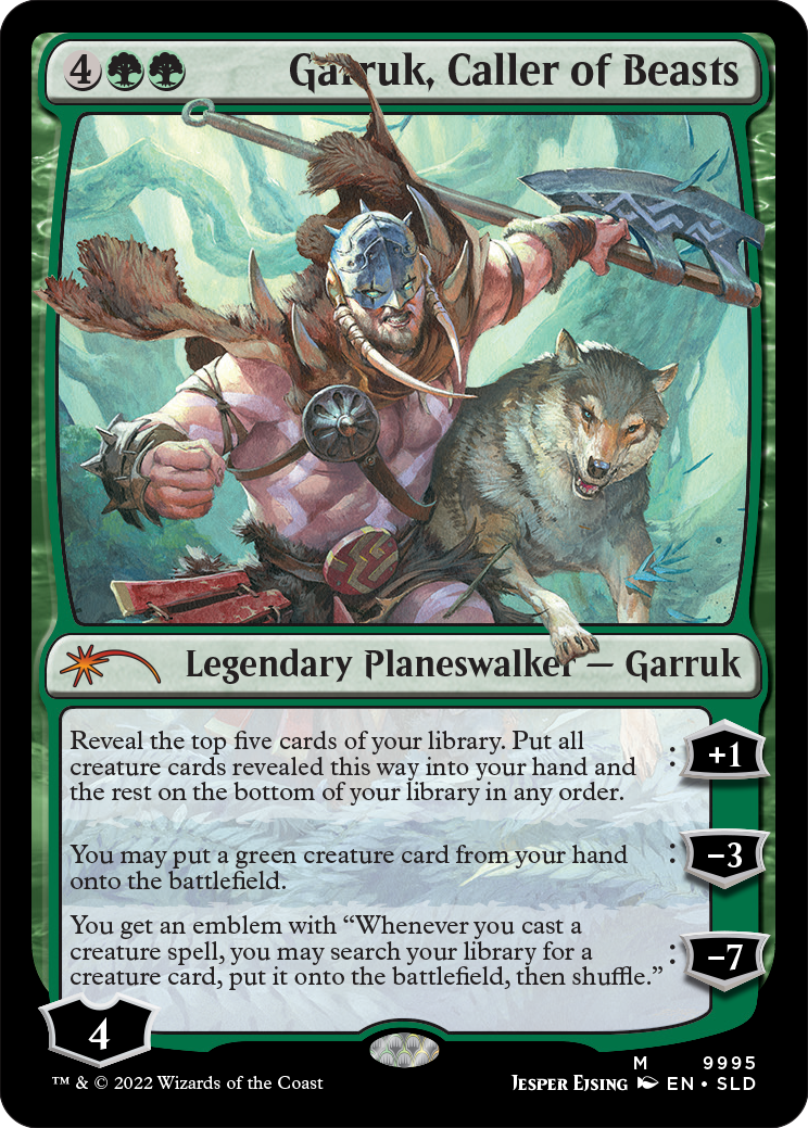 Garruk, Caller of Beasts [Secret Lair Drop Series] | Yard's Games Ltd