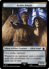 Alien Angel // Food (0025) Double-Sided Token [Doctor Who Tokens] | Yard's Games Ltd