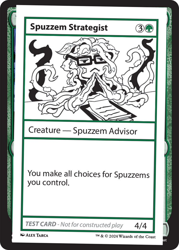 Spuzzem Strategist [Mystery Booster 2 Playtest Cards] | Yard's Games Ltd