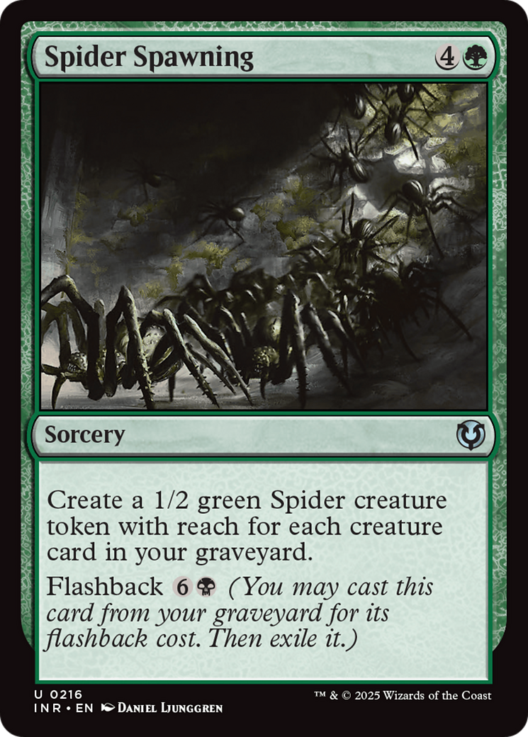 Spider Spawning [Innistrad Remastered] | Yard's Games Ltd