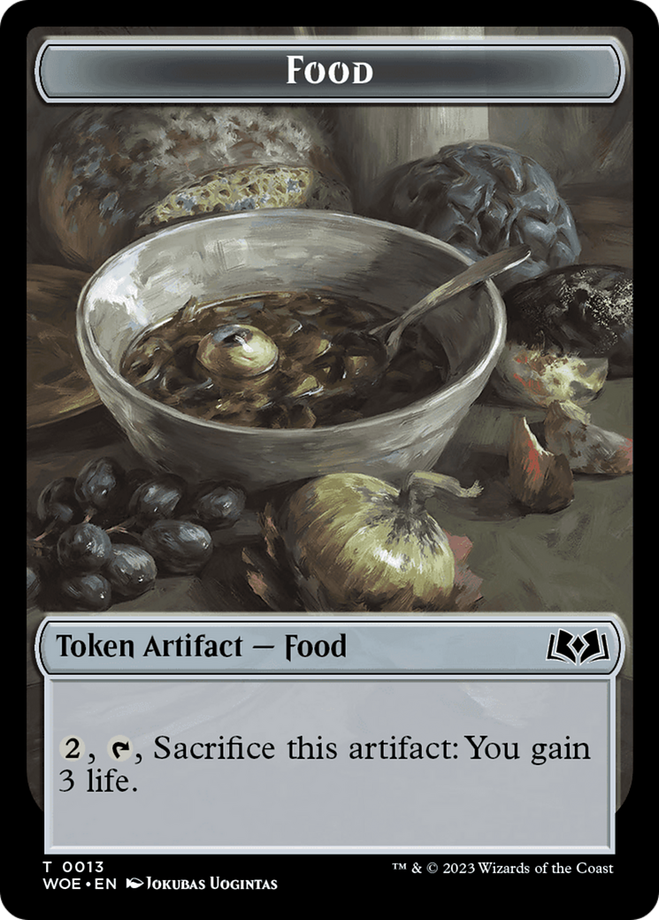 Food (0013) Token [Wilds of Eldraine Tokens] | Yard's Games Ltd