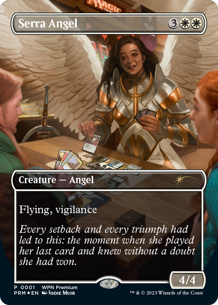 Serra Angel [Wizards Play Network 2024] | Yard's Games Ltd